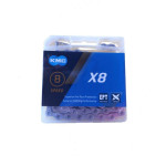 Цепь KMC X8EPT 1/2х3/32х116L EPT, 8шв.