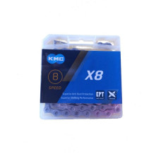 Цепь KMC X8EPT 1/2х3/32х116L EPT, 8шв.