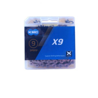 Ланцюг КМС Х9 1/2x11/128x116L сріблястий/сірий, 9 шв.