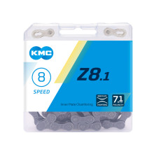 Ланцюг KMC Z8.1 1/2х3/32х116L сіра/сіра, 8шв.