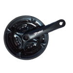 Шатун Prowheel АЛ 24/34/42Тх152мм, МА-АС49, черный