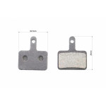 Гальмівні колодки диск. гальма к-кт (Shimano BR-M416,575,525,515,485,486,445,446)