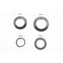 Рульові чашки Neco H-100 1-1/8"x1-1/4" безрізьбової вилки, напівінтегровані, чорний