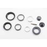 Рульові чашки KENLI KL-B331 1-1/8"x1,5" безрізьбової вилки, напівінтегровані, пром-підшипник, чорний