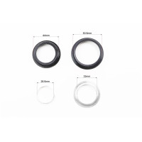 Рульові чашки KENLI KL-B331 1-1/8"x1,5" безрізьбової вилки, напівінтегровані, пром-підшипник, чорний