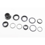 Рульові чашки Neco H112N 1-1/8" різьбової вилки, чорний