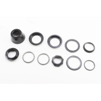 Рульові чашки Neco H112N 1-1/8" різьбової вилки, чорний