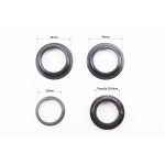 Рульові чашки Neco H112N 1-1/8" різьбової вилки, чорний