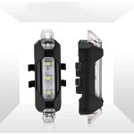 Ліхтар передній 5 діодів 15 lumen, Li-ion 3.7V 330mAh зарядка від USB, вологозахисний, BS-216/АQY-09