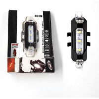 Ліхтар передній 5 діодів 15 lumen, Li-ion 3.7V 330mAh зарядка від USB, вологозахисний, BS-216/АQY-09