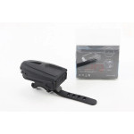 Ліхтар передній 1 діод 250 lumen, Li-ion 3.7V 1200mAh зарядка від USB MX-026