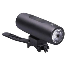 Ліхтар передній 1 діод 300 lumen алюмінієвий, Li-ion 3.7V 2200mAh зарядка від USB, вологозахисний
