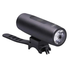 Ліхтар передній 1 діод 300 lumen алюмінієвий, Li-ion 3.7V 2200mAh зарядка від USB, вологозахисний