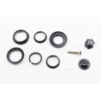 Рульові чашки KENLI KL-B431 1-1/8" безрізьбової вилки, напівінтегровані, чорний