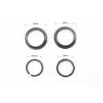 Рульові чашки KENLI KL-B431 1-1/8" безрізьбової вилки, напівінтегровані, чорний