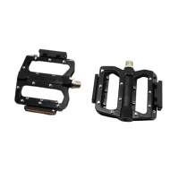 Педали MTB широкі 9/16" (103x107x24mm) з зйомними шипами, пром-підшипник (6*13*5), ал, NWL-393B-RP