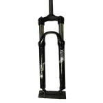 Вилка Suntour 26", без різьби 1-1/8" (28,6мм), ,із ходом 100мм, V/Disk-brake, Lockout, магнієва, SF-13 XCR