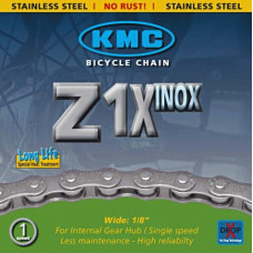Цупь KMC Z1X (S10) "INOX" 1/2х1/8х112L, 1ск.