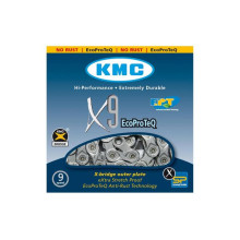 Цепь KMC X9-EPT 1/2х11/128х116L, 9ск.
