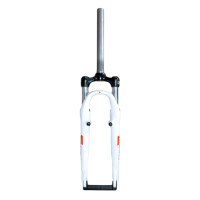 Вилка SR Suntour 24 M3020 V-brake 1-1/8"x260мм, ход: 50мм, V-brake, белая
