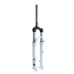 Вилка SR Suntour 27,5 XCM (HLO) DISK, 1-1/8"x260мм, ход:100мм, белая