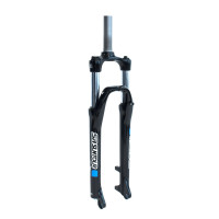 Вилка SR Suntour 27,5 SF18-XCE-DS, 1-1/8"х255мм, ход: 80мм, черная