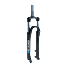Вилка SR Suntour 27,5 SF18-XCE-DS, 1-1/8"х255мм, хід: 80мм, чорна