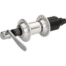 Втулка Shimano задня 14Gx36H касета, QR, срібна, FH-RM30