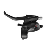 Шифтер Shimano Tourney ST-TX800-L, TOURNEY TX, лев., 3 ск 1800мм INNER EZ-FIRE PLUS, 2F-STEEL/RESIN, FOR V-BRAKE, чорн.