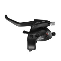 Шифтер Shimano Tourney ST-TX800-L, TOURNEY TX, лев., 3 ск 1800мм INNER EZ-FIRE PLUS, 2F-STEEL/RESIN, FOR V-BRAKE, чорн.