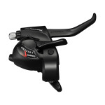 Шифтер Shimano Tourney ST-TX800-R, TOURNEY TX, прав., 8 ск. 2500мм INNER EZ-FIRE PLUS, 2F-STEEL/RESIN, FOR V-BRAKE, чорн.